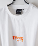 【THRASHER/スラッシャー】ヘビーウェイト　バックプリント 袖プリント ロンT zo