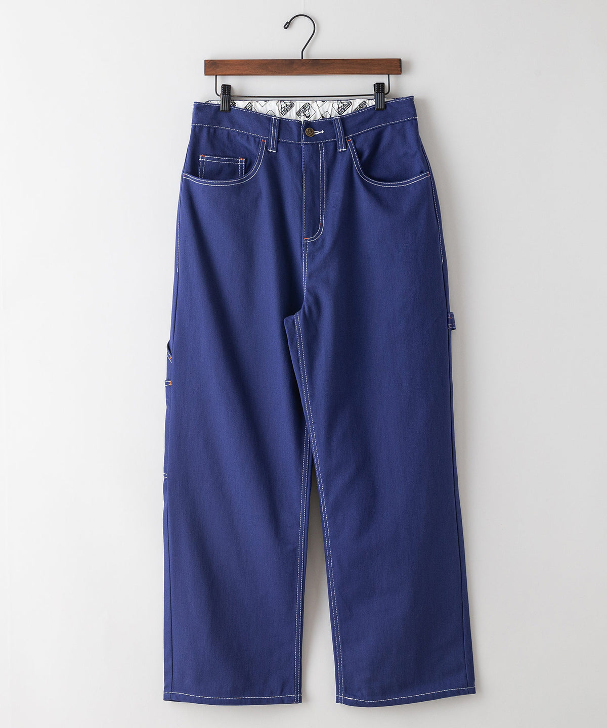 配色ステッチ 刺繍 ワイドペインターパンツ BEN DAVIS ベンデイビス