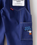 　配色ステッチ 刺繍 ワイドペインターパンツ BEN DAVIS ベンデイビス