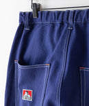 　配色ステッチ 刺繍 ワイドペインターパンツ BEN DAVIS ベンデイビス