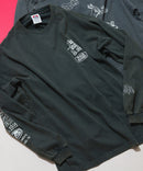 パウダーブリーチ加工 袖プリント バックプリント ワイドシルエットロンＴ BEN DAVIS べンデイビス グリーン ❘ジーンズメイト公式オンラインショップ