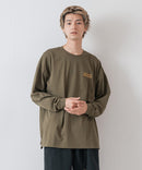 サンセットマウンテン バックロゴ ロンT OUTDOOR EXCHANGE アウトドアエクスチェンジ