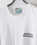 サンセットマウンテン バックロゴ ロンT OUTDOOR EXCHANGE アウトドアエクスチェンジ