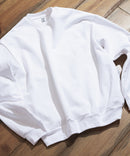 【LOS ANGELES APPAREL /ロサンゼルス アパレル】HF07 14oz ヘビーフリース クルーネック プルオーバー スウェットシャツ MADE IN USA ロスアパ ホワイト ❘ジーンズメイト公式オンラインショップ