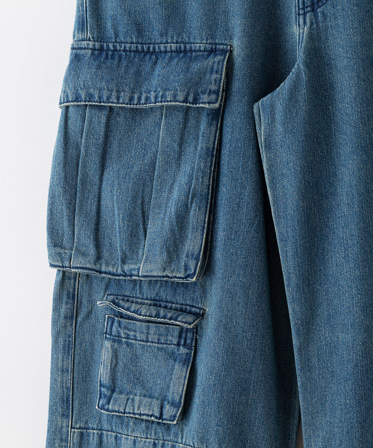 THRASHER/スラッシャー】デニム9ポケットカーゴパンツ zo