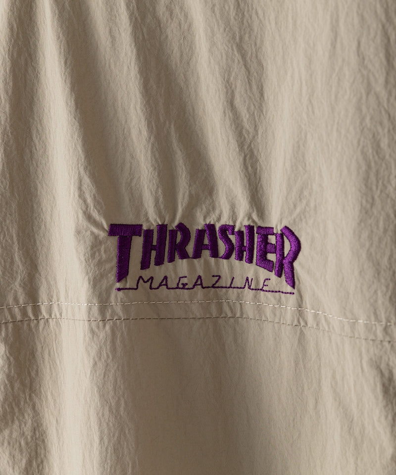 ナイロン 裏総柄 スタンドジャケット THRASHER スラッシャー