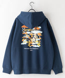 バックプリント プルオーバー パーカー RAGGED MOUNTAIN ラギットマウンテン