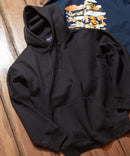 バックプリント プルオーバー パーカー RAGGED MOUNTAIN ラギットマウンテン