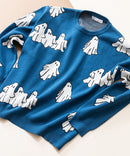 【UNIIT/ユニット】総柄プルオーバージャガードニット zo