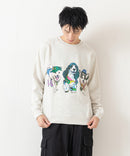 【CORISCO/コリスコ】裏毛アニマルプリントトレーナー zo