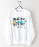 【SMILEY FACE/スマイリーフェイス】裏起毛オーバーサイズプリントスウェットトレーナー