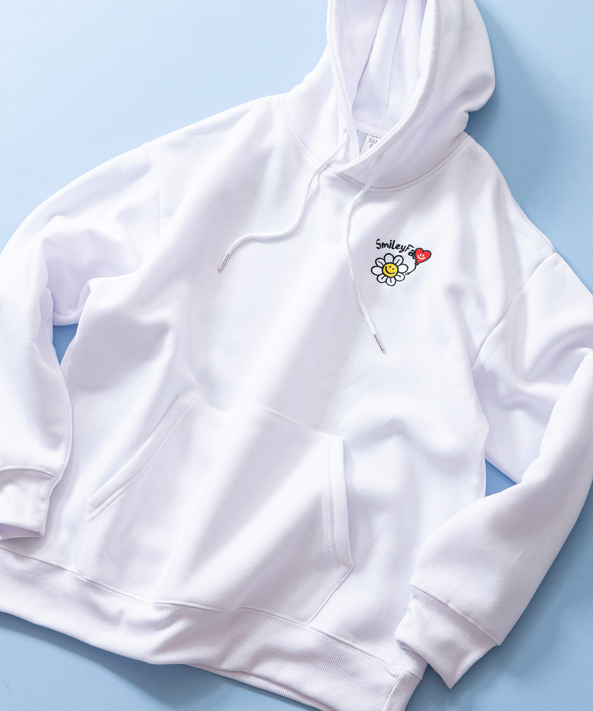 SMILEY FACE/スマイリーフェイス】裏起毛 オーバー サイズ プル