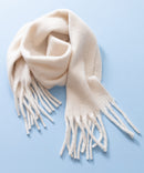 【FORTPOINT/フォートポイント】フリンジ使い マフラー