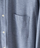 吸水速乾 イージーケア ピンポイント 消臭 アルティマニット シャツ  BLUE STANDARD ブルースタンダード