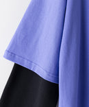 【（What it isNt）ART BY MARKGONZALES / (ワットイットイズント)アートバイマークゴンザレス】 リアル レイヤード ロンT  半袖T ロンT 2枚セット ユニセックス