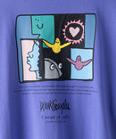 【（What it isNt）ART BY MARKGONZALES / (ワットイットイズント)アートバイマークゴンザレス】 リアル レイヤード ロンT  半袖T ロンT 2枚セット ユニセックス