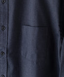 リラックスフィット 楽ケア オックス バンドカラーシャツ イージーケア ピンポイント防汚加工 時短シャツ BLUE STANDARD ❘ジーンズメイト公式オンラインショップ