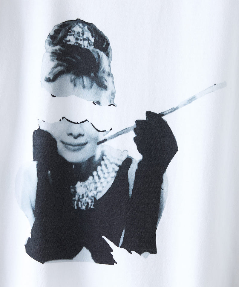 Audrey Hepburn +mosaic Long Tee