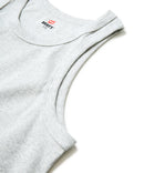 BEEFY リブ タンクトップ HANES
