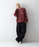 【UNDERWRAPS/アンダーラップス】配色ステッチ 裏毛スウェットトレーナー zo