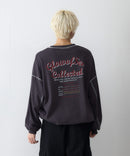 【UNDERWRAPS/アンダーラップス】配色ステッチ 裏毛スウェットトレーナー zo