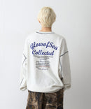 【UNDERWRAPS/アンダーラップス】配色ステッチ 裏毛スウェットトレーナー zo