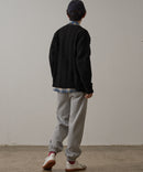 マシン ウォッシャブル アンチ ピリング  軽量 アラン柄 Vネック カーディガン イージーケア  BLUE STANDARD ブルースタンダード