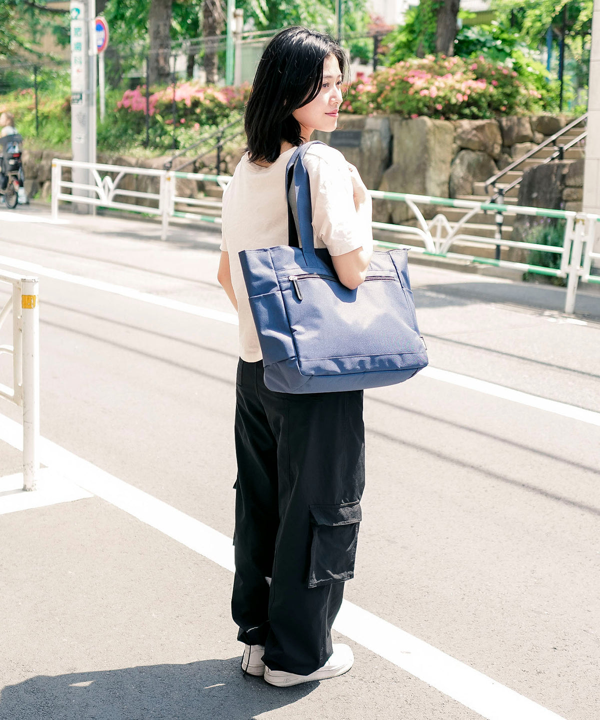 横型トートバッグ【NEVEREND/ネバーエンド】