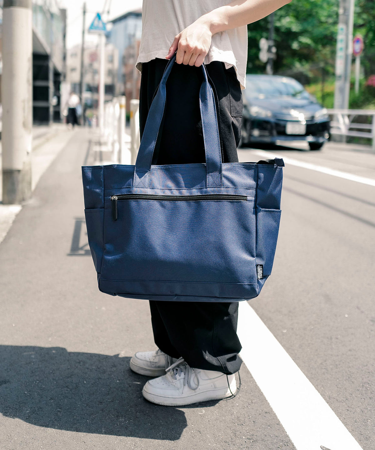 横型トートバッグ【NEVEREND/ネバーエンド】