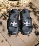 厚底サンダル【MLB/エムエルビー】