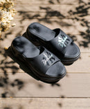 厚底サンダル【MLB/エムエルビー】