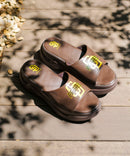 厚底サンダル【MLB/エムエルビー】