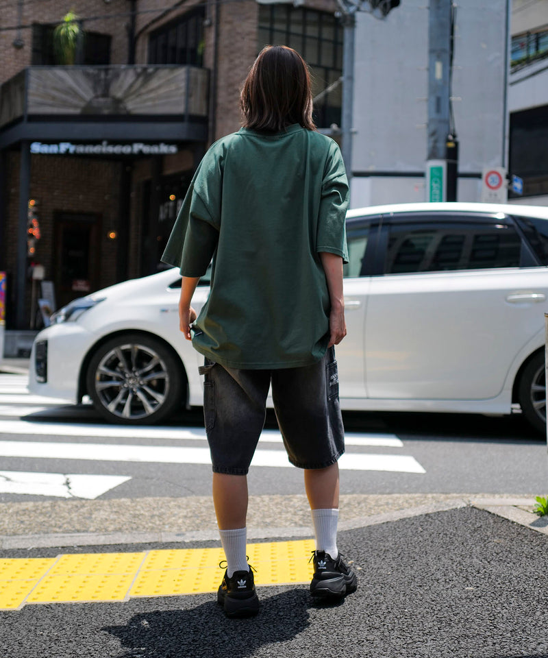 ワンポイント刺繍Tシャツ【THRASHER/スラッシャー】