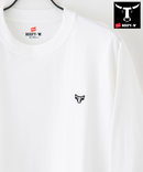 BEEFY ワンポイント ロング Tシャツ ロンT ビーフィー HANES ヘインズ　H8-X401