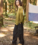 サンセットマウンテン バックロゴ ロンT OUTDOOR EXCHANGE アウトドアエクスチェンジ