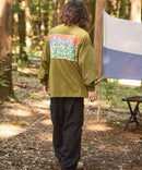 サンセットマウンテン バックロゴ ロンT OUTDOOR EXCHANGE アウトドアエクスチェンジ