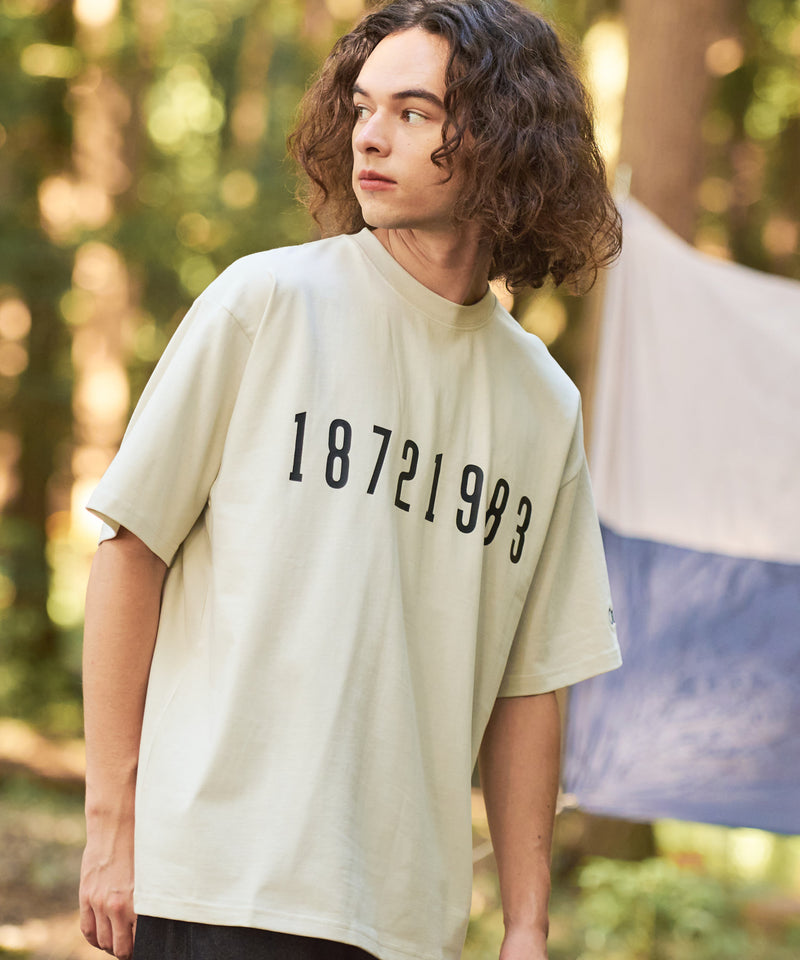 リラックス オリジン ナンバリング プリントTシャツ UVカットOUTDOOR EXCHANGE