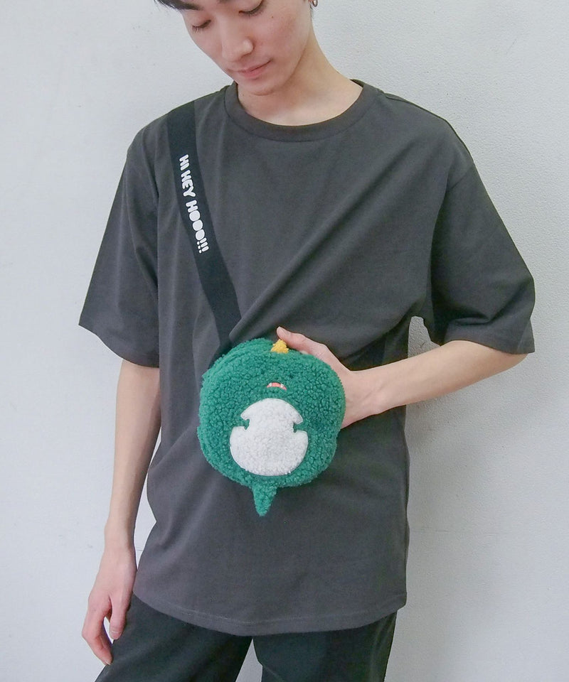 【Hi Hey Hoooo/ハイヘイホー】アニマルポシェットTシャツ アニマルシリーズ zo