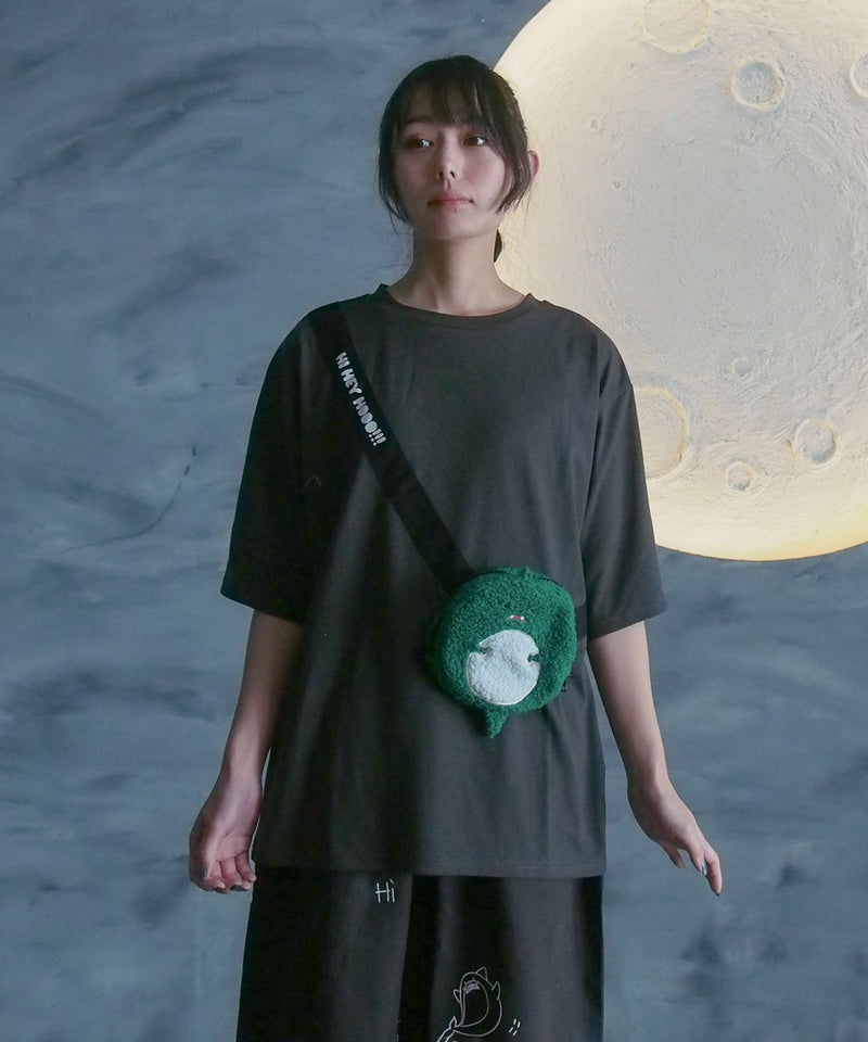 【Hi Hey Hoooo/ハイヘイホー】アニマルポシェットTシャツ アニマルシリーズ zo