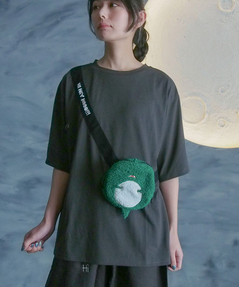 【Hi Hey Hoooo/ハイヘイホー】アニマルポシェットTシャツ アニマルシリーズ zo