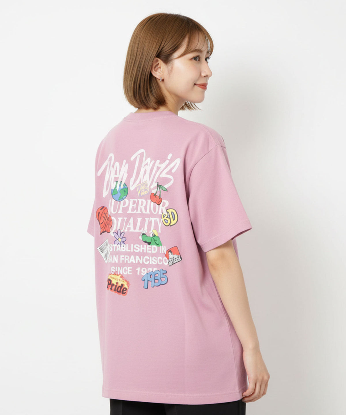 BEN DAVIS/ベンデイビス】GRATEFUL バックプリントTシャツ