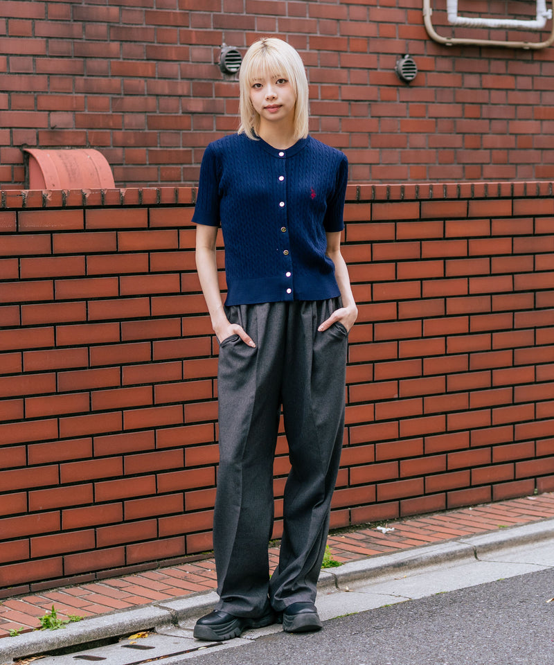 U.S. POLO ASSN./ユーエスポロアッスン】【1枚で着れる 半袖