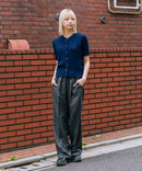 【U.S. POLO ASSN./ユーエスポロアッスン】【1枚で着れる 半袖カーディガン】ケーブル編み 半袖カーディガン ワンポイントロゴ刺繍 きれいめ オフィス 通勤 冷房対策 トラッド 韓国ファッション