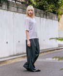 【U.S. POLO ASSN./ユーエスポロアッスン】【とろみ素材 蒸れにくくさらさら】透かし編みニットTシャツ 透け感 涼しい サマーニット 高見え 上品