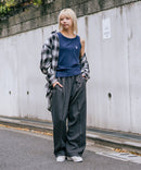 【U.S. POLO ASSN./ユーエスポロアッスン】【細見え シンプルブランドロゴ刺繍】ワンポイントリブタンクトップ 着痩せ 伸縮性 インナー 重ね着 春 夏
