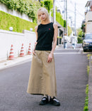【U.S. POLO ASSN./ユーエスポロアッスン】【細見え シンプルブランドロゴ刺繍】ワンポイントリブタンクトップ 着痩せ 伸縮性 インナー 重ね着 春 夏