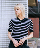 【U.S. POLO ASSN./ユーエスポロアッスン】【1枚で着れる 半袖カーディガン】ケーブル編み 半袖カーディガン ワンポイントロゴ刺繍 きれいめ オフィス 通勤 冷房対策 トラッド 韓国ファッション