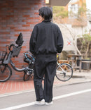 【BEVERLY HILLS POLO CLUB/ビバリーヒルズポロクラブ】ミニ裏毛 Vネックルーズシルエットカーディガン