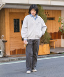 【BEVERLY HILLS POLO CLUB/ビバリーヒルズポロクラブ】ミニ裏毛 Vネックルーズシルエットカーディガン