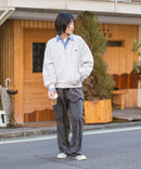 【BEVERLY HILLS POLO CLUB/ビバリーヒルズポロクラブ】ミニ裏毛 Vネックルーズシルエットカーディガン